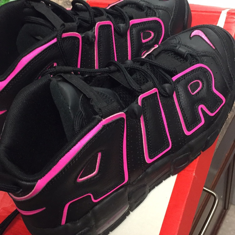 Pink and black uptempos
